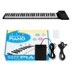 61 teclas de mano enrollador electronico portátil plegable de silicona enrollador de mano para principiantes práctica de mano enrollador piano suave Specification image